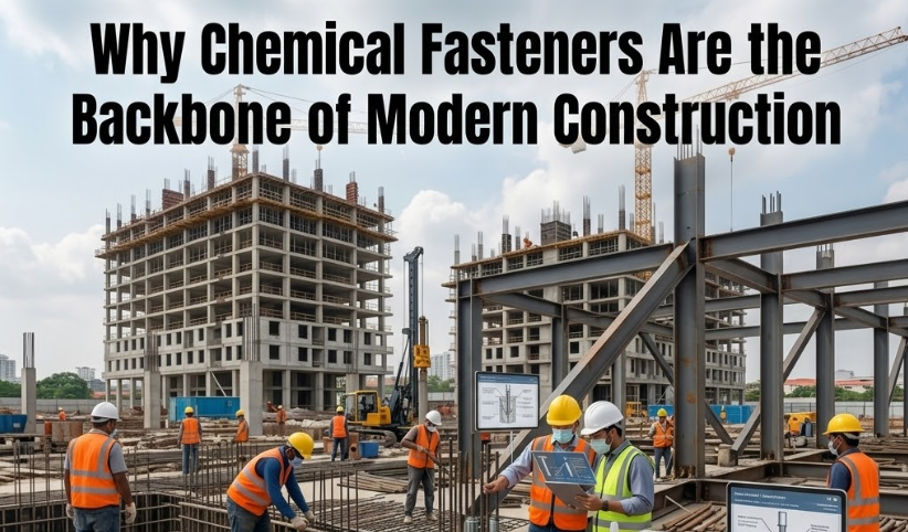 Read more about the article Why Chemical Fasteners Are the Backbone of Modern Construction