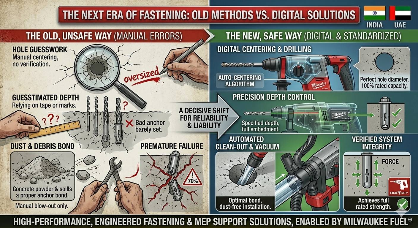 Read more about the article Milwaukee Tool Supplier in Delhi & Dubai – Why Good Tools Matter in Fastening