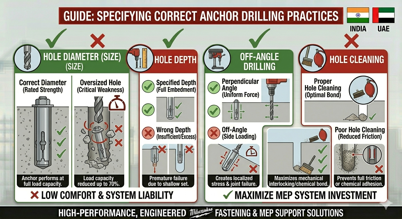 Read more about the article Drill Accuracy and Anchor Strength – What Contractors Must Know