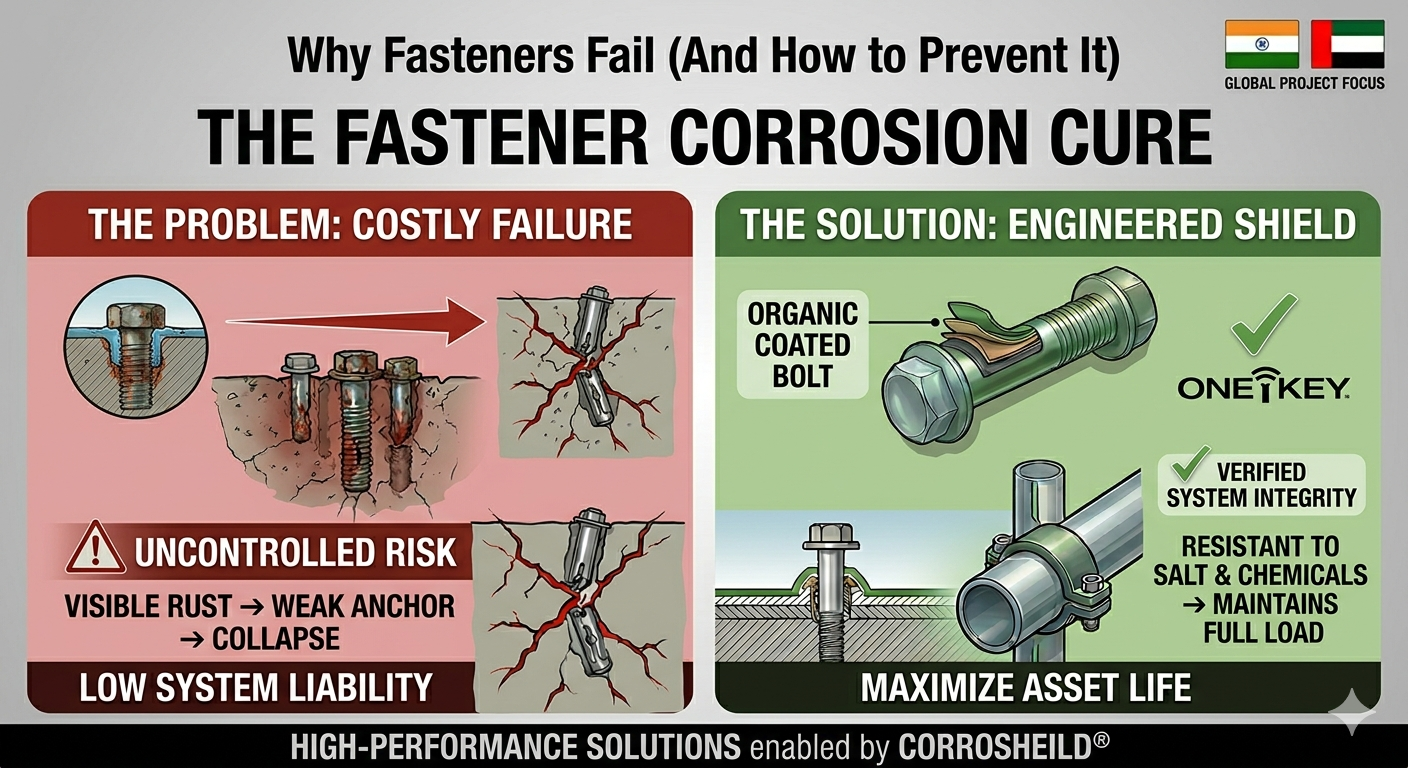 Read more about the article Why Fasteners Fail Due to Corrosion (And How to Avoid It)